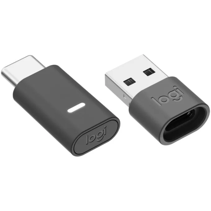 Logitech Zone Vibe Wireless Headset - Graphite - Over-Ear Bluetooth, USB-C Adapter, Certified for Microsoft Teams — image 6