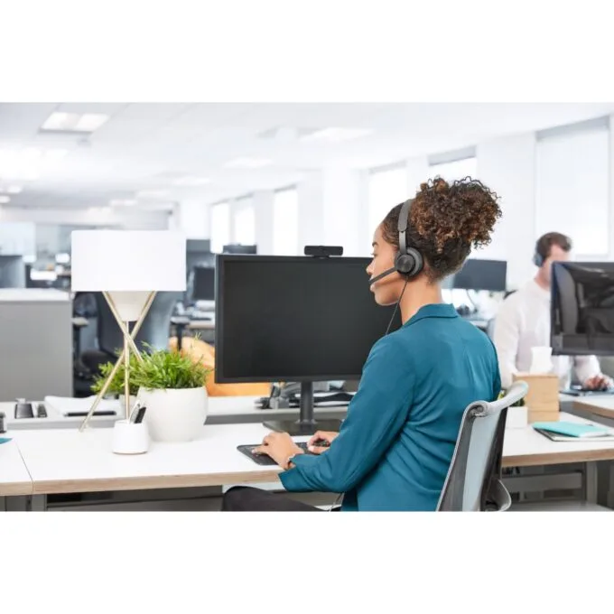 Logitech Zone Wired UC USB Headset for Unified Communications - Over-ear Closed, USB-A, PC Compatible — image 9