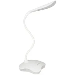 LYYT Desk Lamp with Nightlight USB Battery Powered White 410.426UK