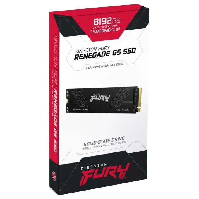 M.2 8TB Kingston PCI-E NVMe Gen5 FURY Renegade - Characteristics — image 4