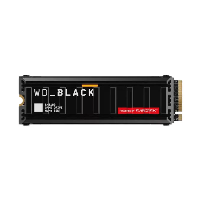 M.2 8TB WD Black SN8100 NVMe - With Heatsink — image 1