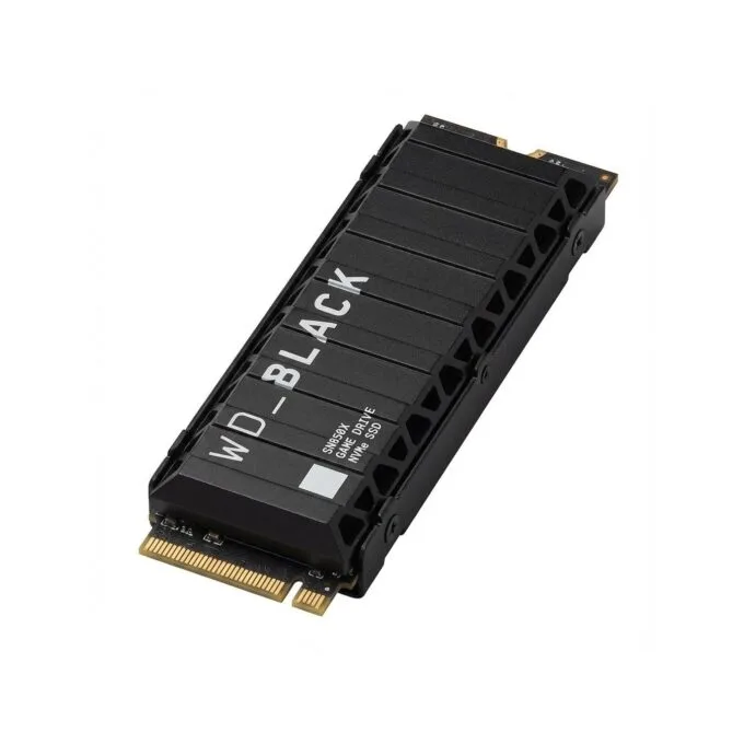 M.2 8TB WD_BLACK SN850X NVMe - WDBB9H0080BNC - 2280 PCIe 4.0 (NVMe) integrated heatsink — image 1