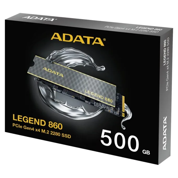 M.2 ADATA 500 GB - LEGEND 860 - PCIe 4.0 x4, NVMe 2.0, 2280 — image 9
