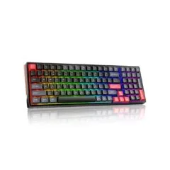 Machenike K600-B100 LITE Mechanical Gaming Keyboard - 100 Red Switch Keys