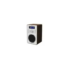Majority BARTON Radio - Digital FM,LED Display,Dual Alarms,Snooze Oak
