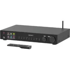 Majority Radio WiFi BT USB FM LineOut Display - FITZWILLIAM 2 - Black