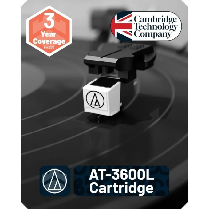 Majority Turntable - TT200 - Belt Drive & 2x External 50W Speakers — image 3
