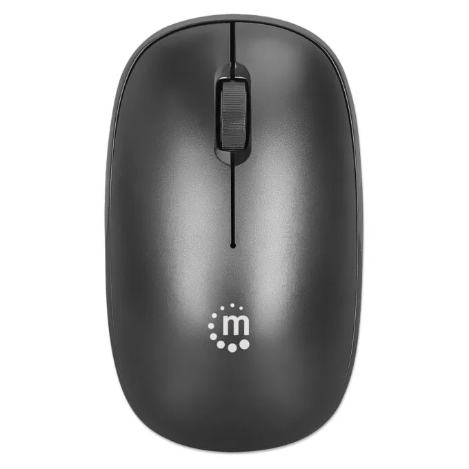 MANHATTAN MW3050 Kabellose USB-Maus 3 Tasten Mausrad schwarz — image 3