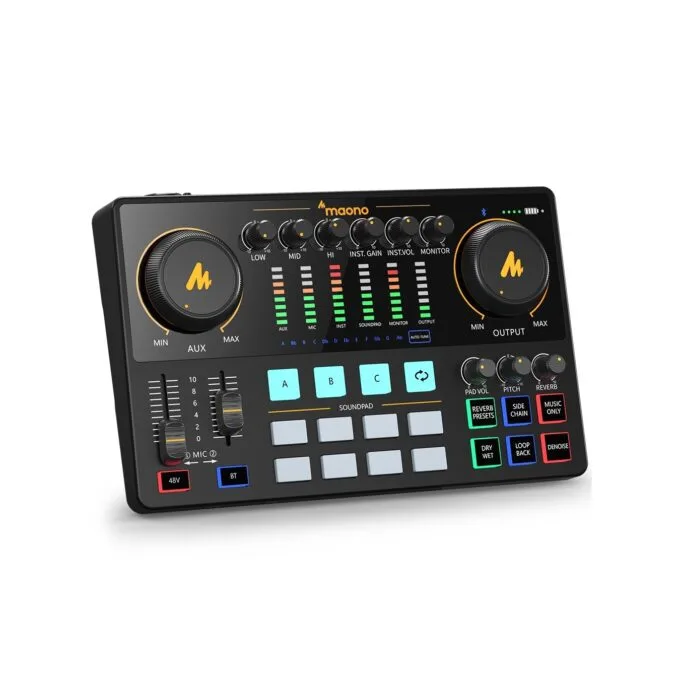 Maono Advanced Streaming Audio Mixer Console - AME2 - Advanced Streaming Audio Mixer Console — image 1