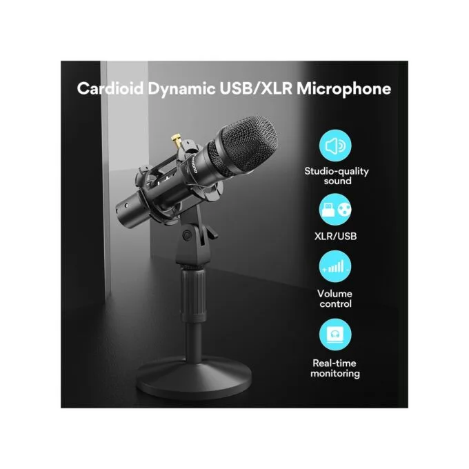 Maono AU-HD300T Dynamic Desktop USB/XLR Microphone — image 3