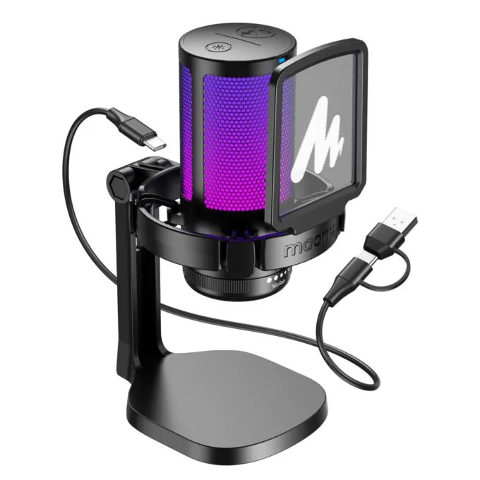Maono Desktop USB Condenser Microphone - DGM20 - Desktop USB Condenser Microphone — image 2