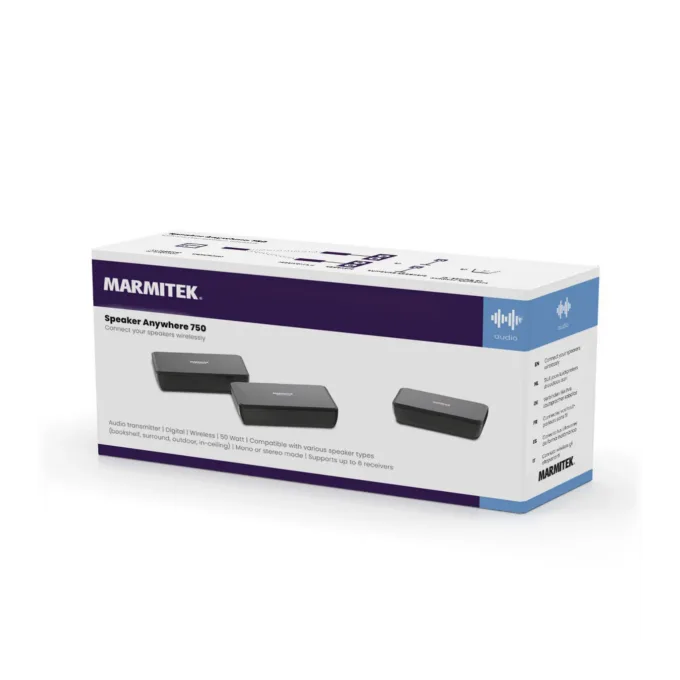 Marmitek Wireless Speaker Connection Speaker - Anywhere 750 - Wireless — image 6