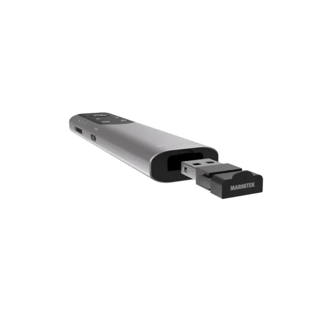 Marmitek WPR 400 Wireless Presenter Remote w/ Pointer Zoom Air Mouse - USB-C/A — image 4