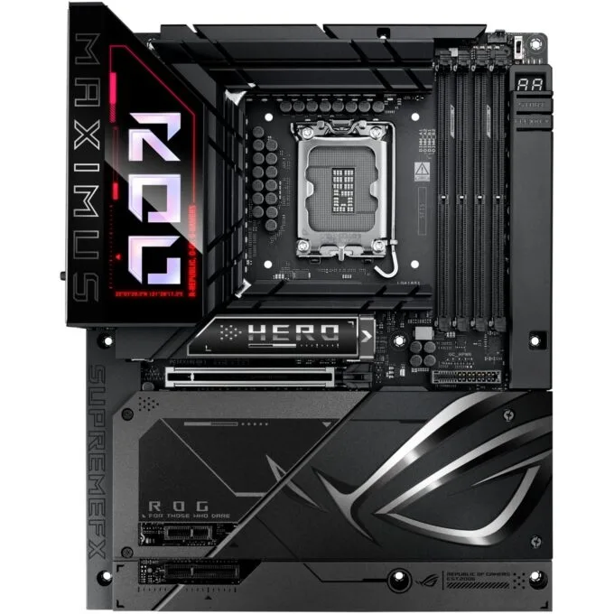 MB ASUS ROG MAXIMUS Z890 HERO BTF - ROG MAXIMUS Z890 HERO BTF - Black, DDR5, 256 GB total, 4 DIMM, ATX — image 2