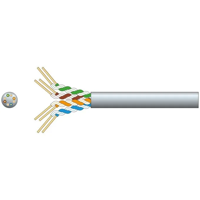 Mercury CAT5e Cable CCA UTP 305m Grey - 808.021UK - CAT5e CCA UTP 305m Grey — image 2