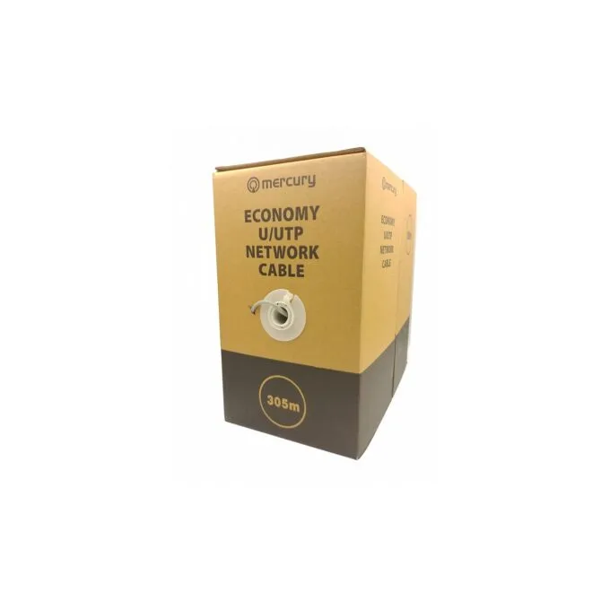 Mercury CAT5e Cable CCA UTP 305m Grey - 808.021UK - CAT5e CCA UTP 305m Grey — image 1