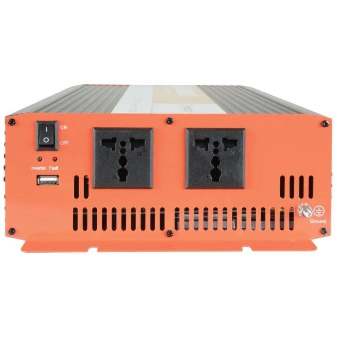 Mercury Inverter - 652.102UK - Pure Sine Wave 12VDC 600W USB — image 2