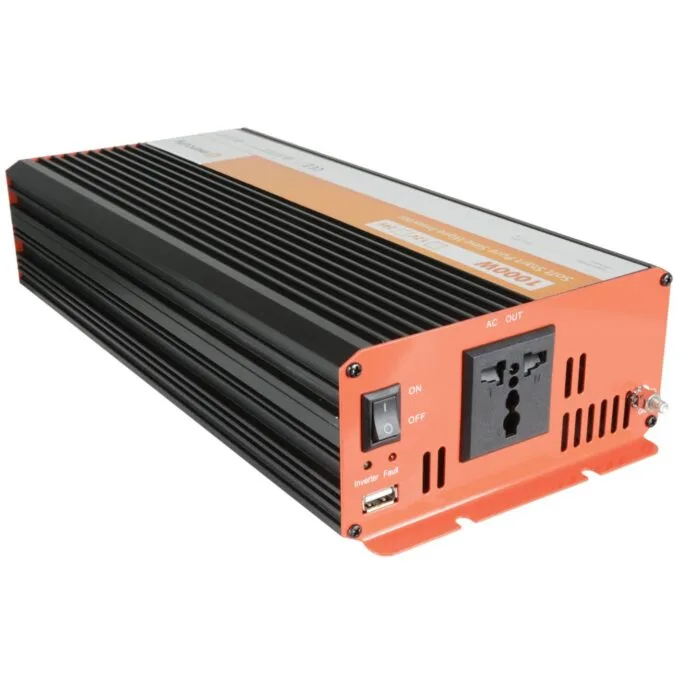Mercury Inverter - 652.104UK - Pure Sinewave 12VDC 1000W USB — image 1