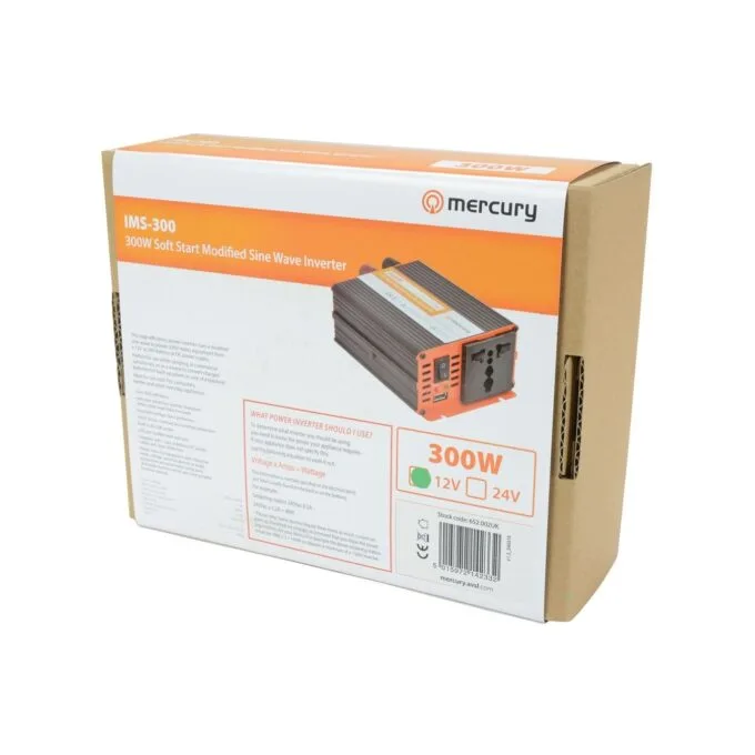 Mercury Inverter - IMS300-12 - 12VDC 300W Inverter + USB 652.002UK — image 5