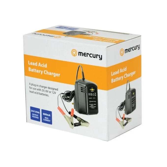 Mercury Lead Acid Battery Charger - 690.004UK - V2 — image 2