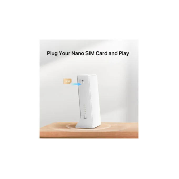 Mercusys MB110-4G - 4G LTE N300 Router, Single-Band 2.4GHz, Nano‑SIM Plug & Play — image 4