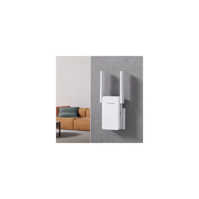 Mercusys ME80X AX3000 Wi-Fi 6 Range Extender - Dual-Band 2.4/5 GHz, 2400 Mbps, 1x Gigabit Ethernet, White — image 3