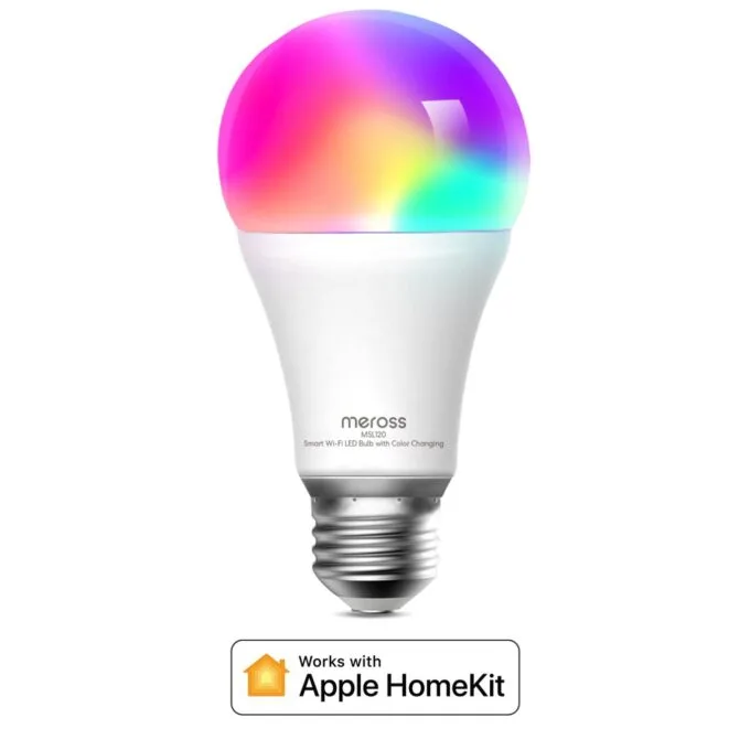 Meross Homekit Smart Wi-Fi LED Bulb - MSL120HK-UK - RGBWW E27 — image 1