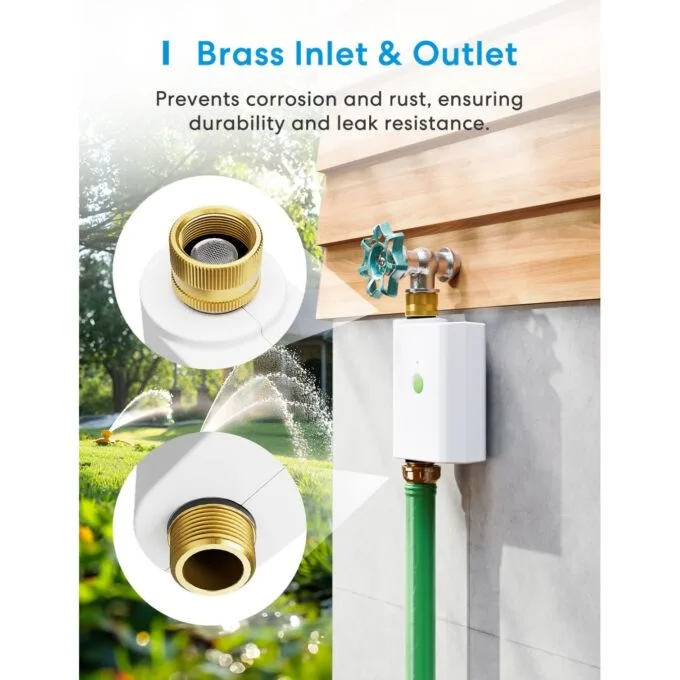 Meross Homekit Smart Wi-Fi Sprinkler Timer - MST100HK-EU - Meross Homekit Smart Wi-Fi Sprinkler Timer — image 3