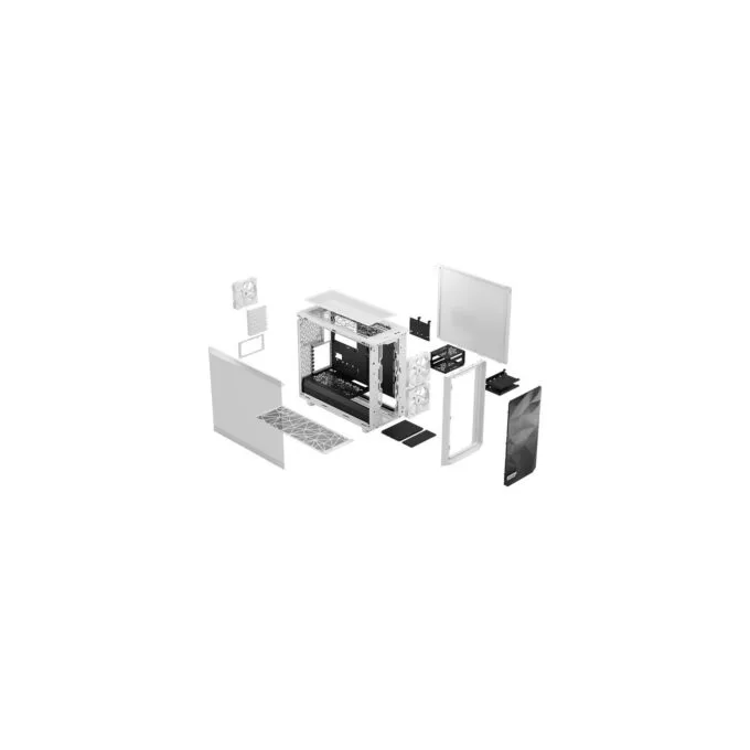 Meshify 2 Lite White TG Clear - Tower Case — image 13