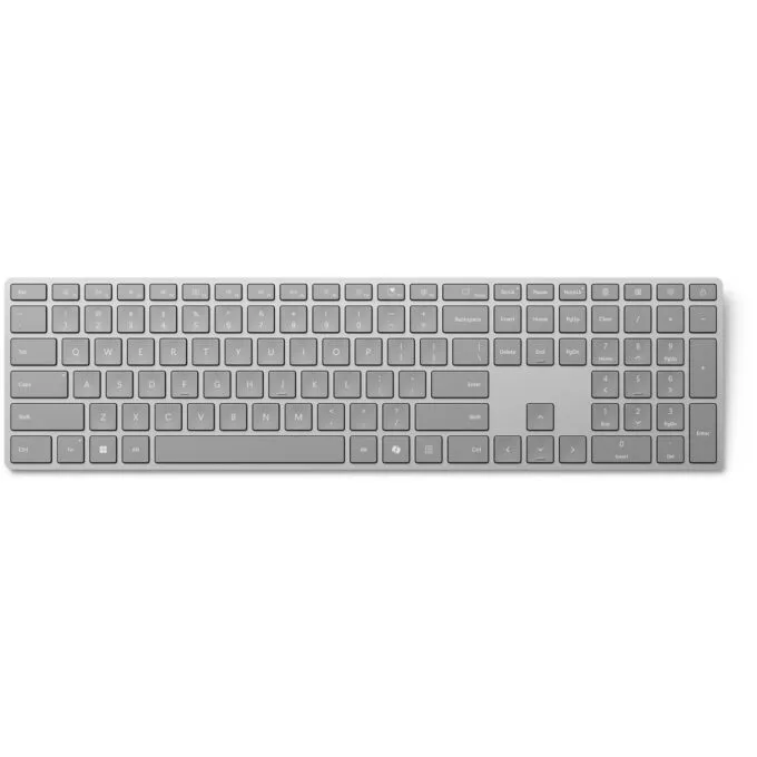 Microsoft Surface Keyboard Bluetooth AT DE Gray - Full-size, German QWERTZ, Wireless, Windows Supported — image 1