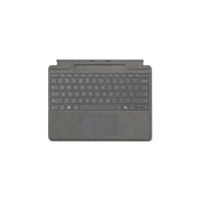 Microsoft Surface Pro Alcantara Type Cover Copilot Key Platinum DE QWERTZ — image 1
