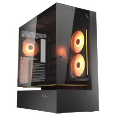 Midi COUGAR CFV235. ARGB. Glas. Schwarz