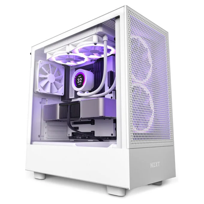 Midi NZXT H5 Flow white — image 1