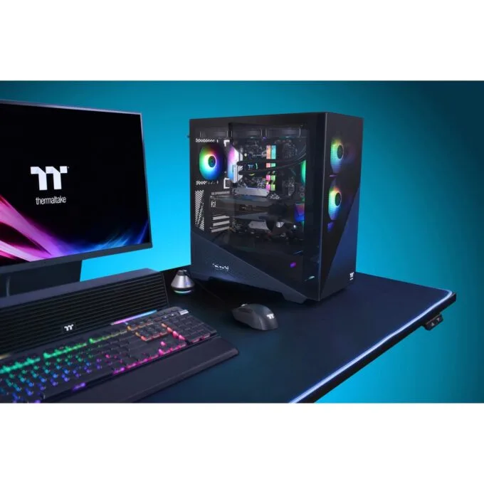 Midi Thermaltake Divider 370 TG ARGB Black - Divider 370 TG ARGB - Mid Tower, ARGB, Black — image 5