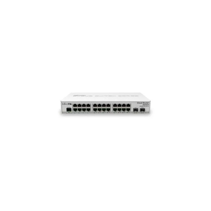 MikroTik 24-Port Gigabit Switch with 2x SFP+ - CRS326-24G-2S+IN - Rackmount, L2 Managed — image 1