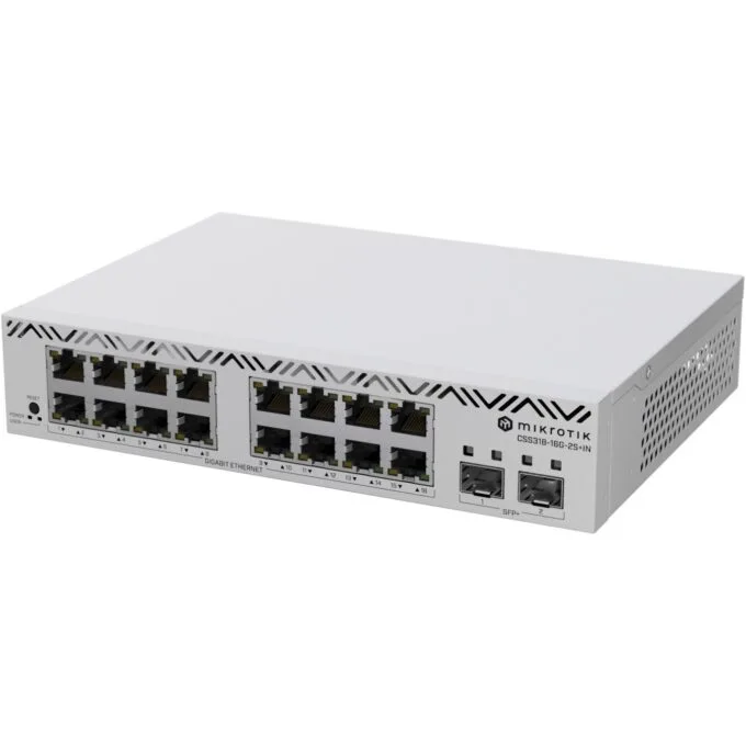 MikroTik Cloud Smart Switch - CSS318-16G-2S+IN - — image 2