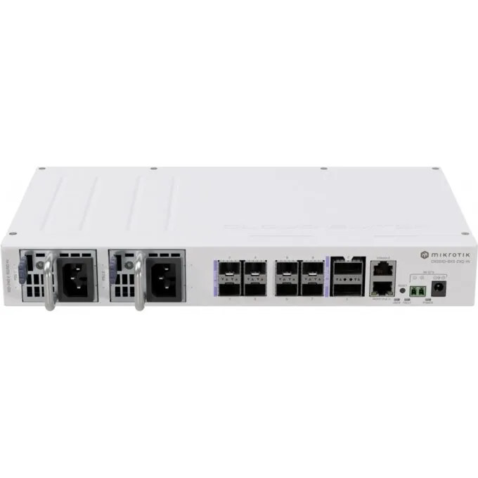 Mikrotik CRS510-8XS-2XQ-IN QSFP28 M - CRS510-8XS-2XQ-IN - White, 128 MB RAM, 650 MHz, 32 MB flash — image 1