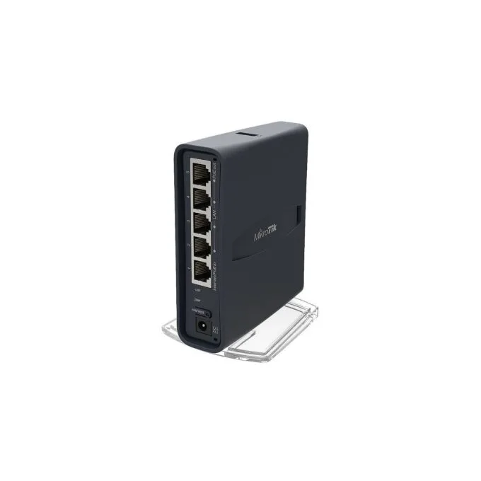 MikroTik hAP ac lite tower - RB952Ui-5ac2nD-TC - Dual-band 802.11ac, 5x 10/100 Ethernet, USB 2.0, Black — image 3