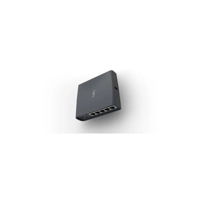 MikroTik hAP ac lite tower - RB952Ui-5ac2nD-TC - Dual-band 802.11ac, 5x 10/100 Ethernet, USB 2.0, Black — image 6