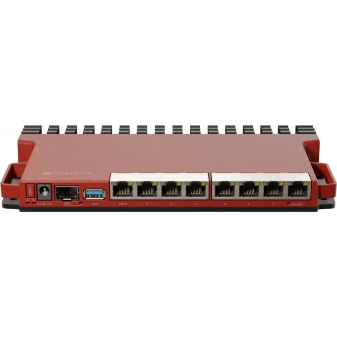 Mikrotik L009UiGS-RM 1U Rackmount Router 8x Gigabit 2.5G SFP USB — image 1