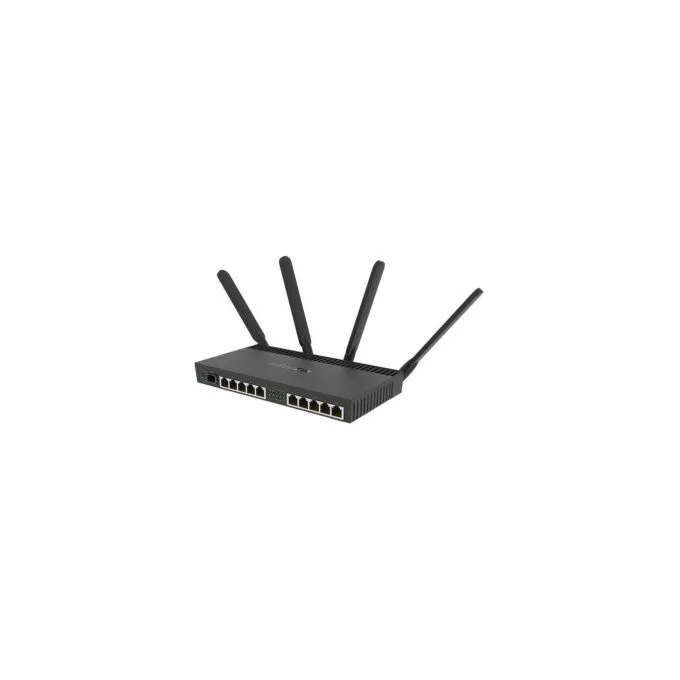 Mikrotik RB4011iGS+5HacQ2HnD-IN - Black, 1400 MHz quad-core, 4x external antennas, Dual-band Wi-Fi 5 — image 2