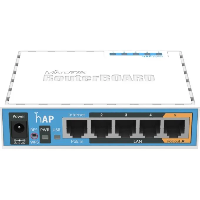 MikroTik Router - RB951Ui-2nD - 2.4 GHz 802.11n, 4x LAN, USB 2.0 — image 1