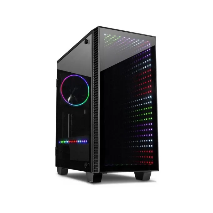 Mini Inter-Tech Infinity X-608 Micro - X-608 - Tower Glass ITX. micro ATX Gaming Blue. Green. Red — image 1