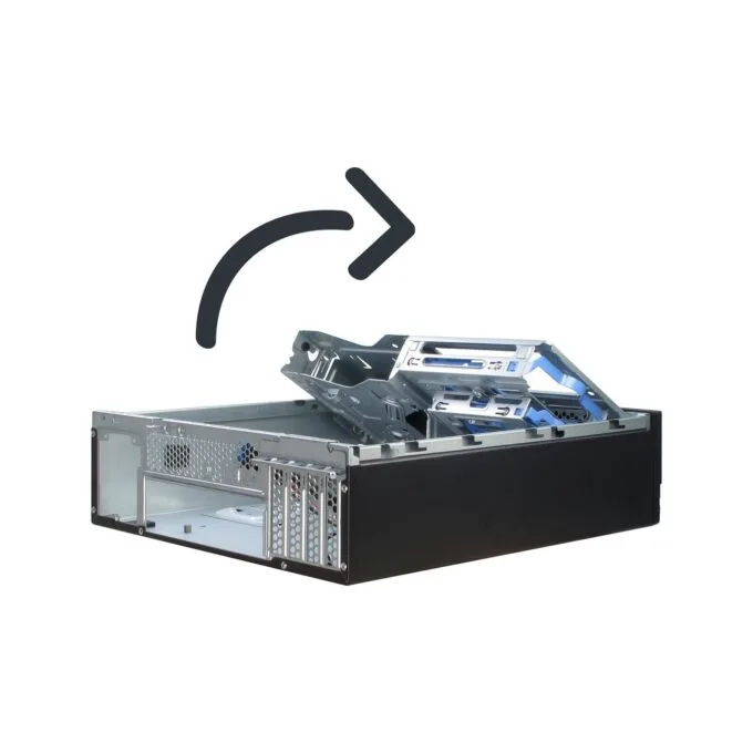 Mini Inter-Tech IT-502 Desktop - IT-502 - Compact PC Case — image 11