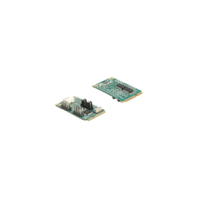 Mini PCIe I O PCIe, 2x serial RS-232, interface card — image 2