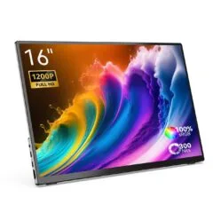 MINIX SF16T 16" Portable Touchscreen Monitor 1920x1200 IPS USB-C HDMI