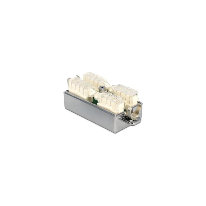 Mit dieser Kupplung von Delock können Sie zwei Netzwerkkabel auch ohne Stecker verbinden. um sie zu verlängern oder z... — image 2