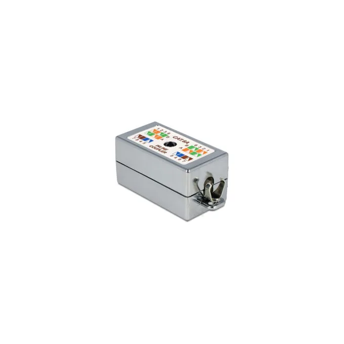 Mit dieser Kupplung von Delock können Sie zwei Netzwerkkabel auch ohne Stecker verbinden. um sie zu verlängern oder z... — image 1