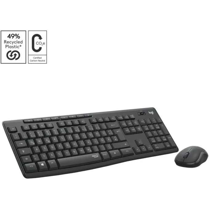 MK295 SILENT WIRELESS COMBO - Graphite — image 1