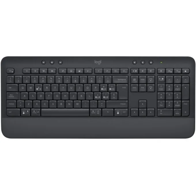 MK650 FOR BUSINESS GRAPHITE - MK650 - Graphite, Full-size Office Keyboard — image 1